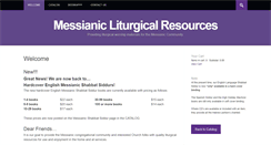 Desktop Screenshot of messianicliturgy.com